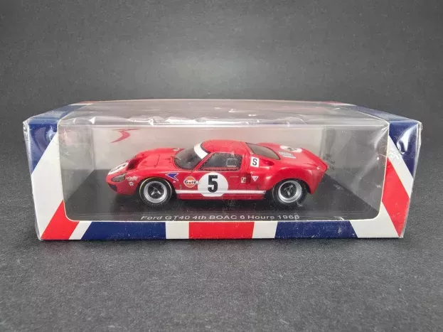 Spark Ford Gt40 N 5 6h Boac 1968 P.hawkinns D.hobbs 1:43 UK009